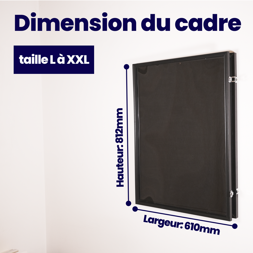 Cadre pour Maillot (Football/Basket/Rugby...)