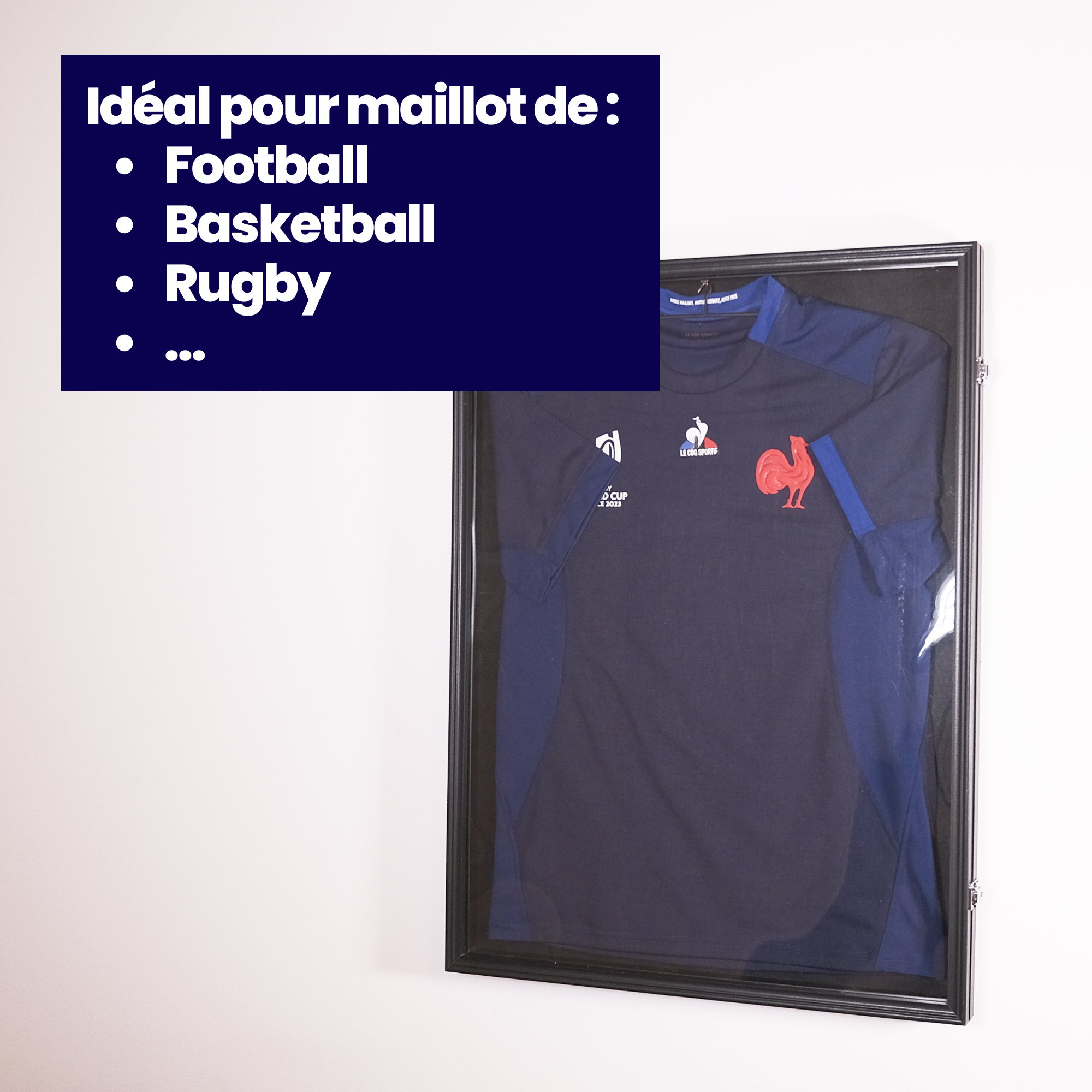 Cadre pour Maillot (Football/Basket/Rugby...)